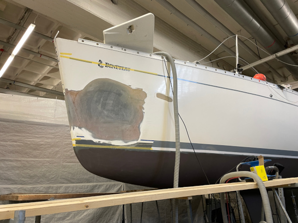 Rammschaden Reparatur Schritt 2